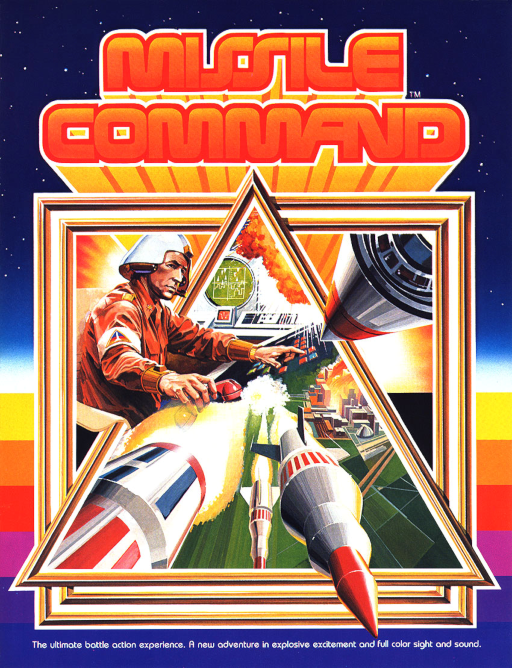 Missile Command (set 2) MAME2003Plus Game Cover